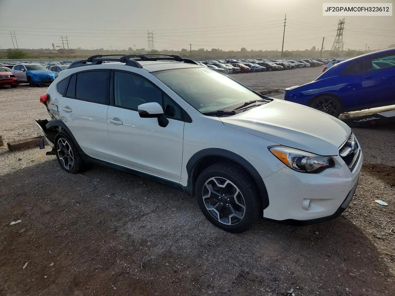 2015 SUBARU XV VIN JF2GPAMC0FH323612 — фото 4