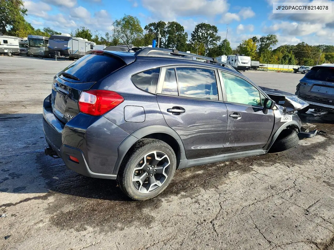 2015 SUBARU XV VIN JF2GPACC7F8214078 — фото 3
