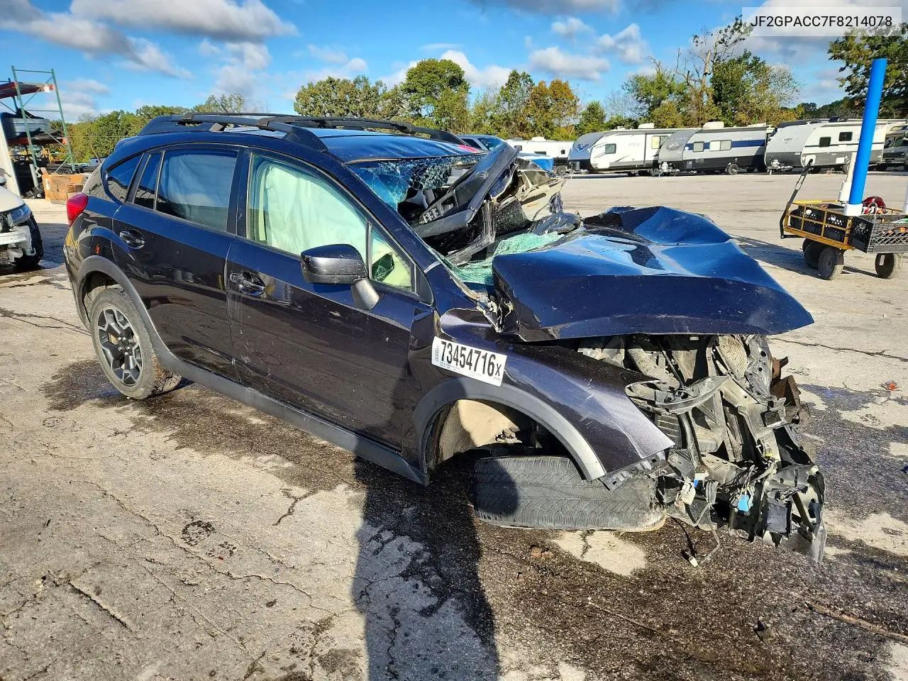 2015 SUBARU XV VIN JF2GPACC7F8214078 — фото 4
