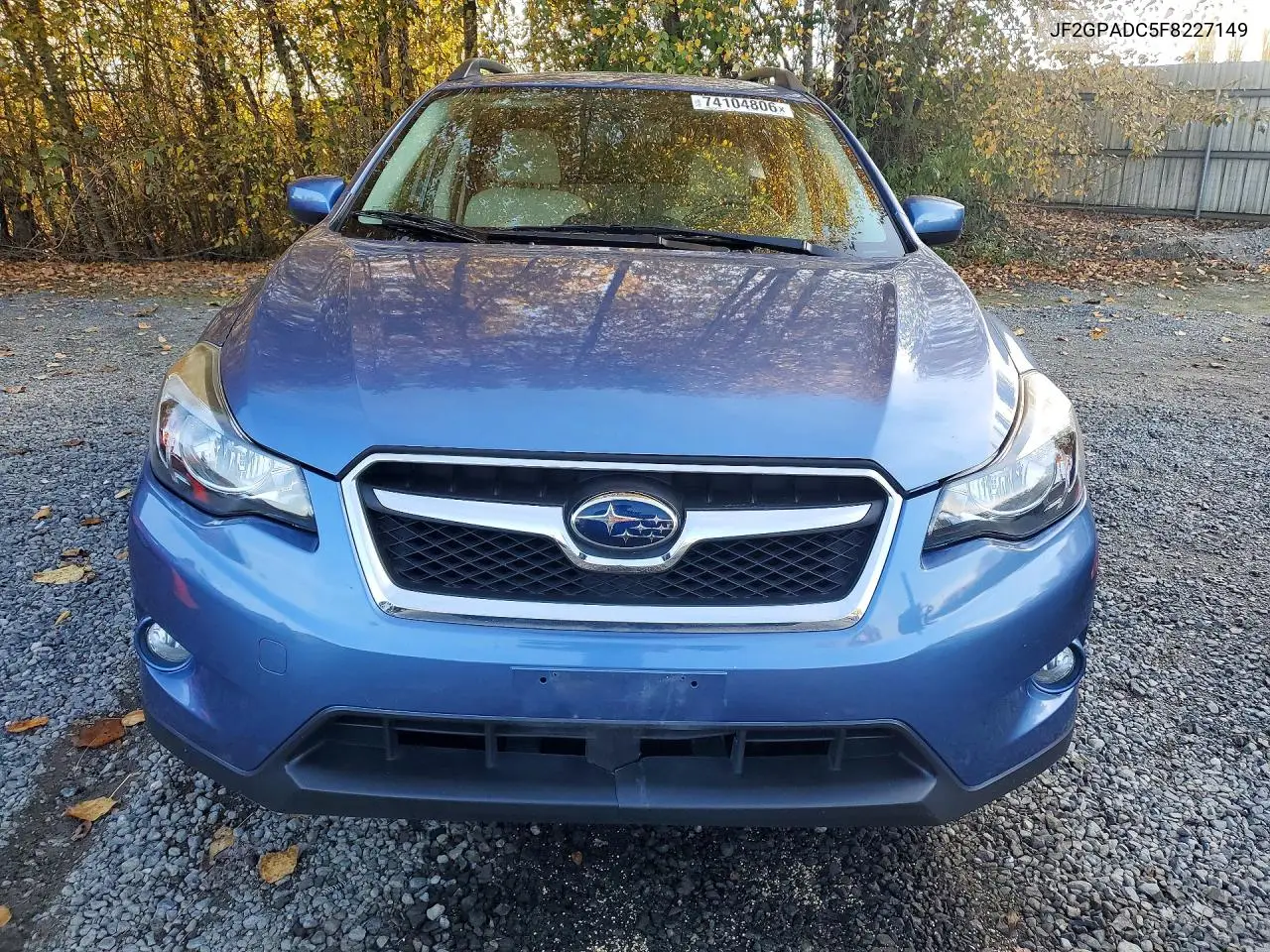 2015 SUBARU XV VIN JF2GPADC5F8227149 — фото 5