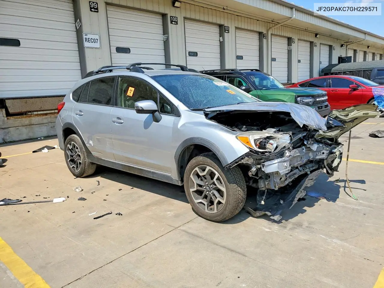 2016 SUBARU XV VIN JF2GPAKC7GH229571 — фото 4