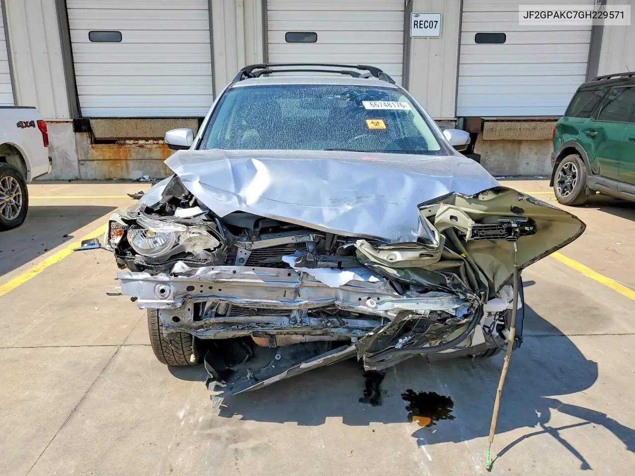 2016 SUBARU XV VIN JF2GPAKC7GH229571 — фото 5