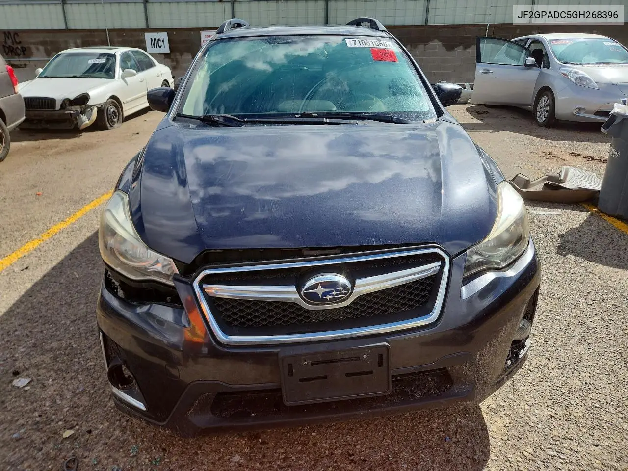 2016 SUBARU XV VIN JF2GPADC5GH268396 — фото 5