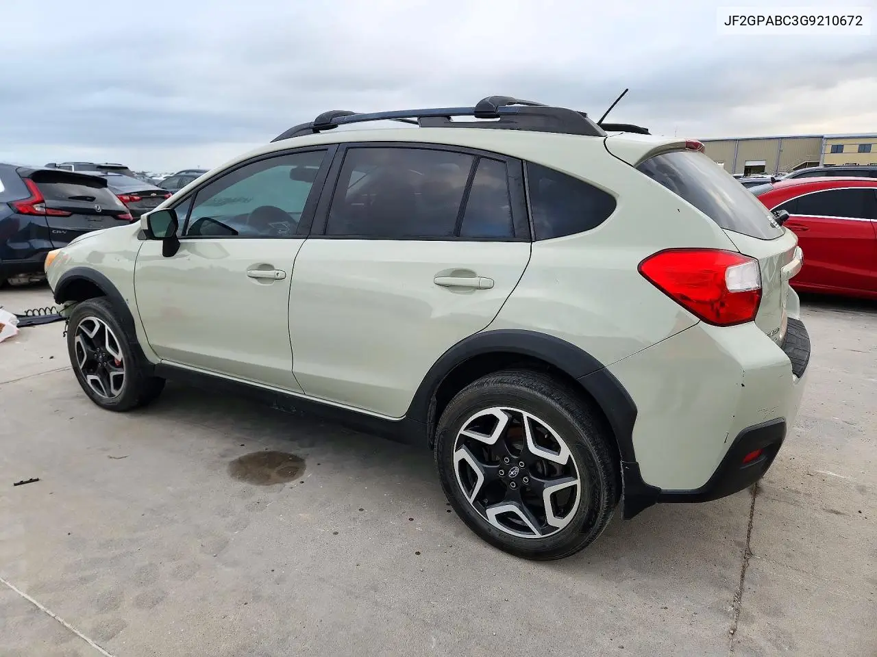 2016 SUBARU XV VIN JF2GPABC3G9210672 — фото 2