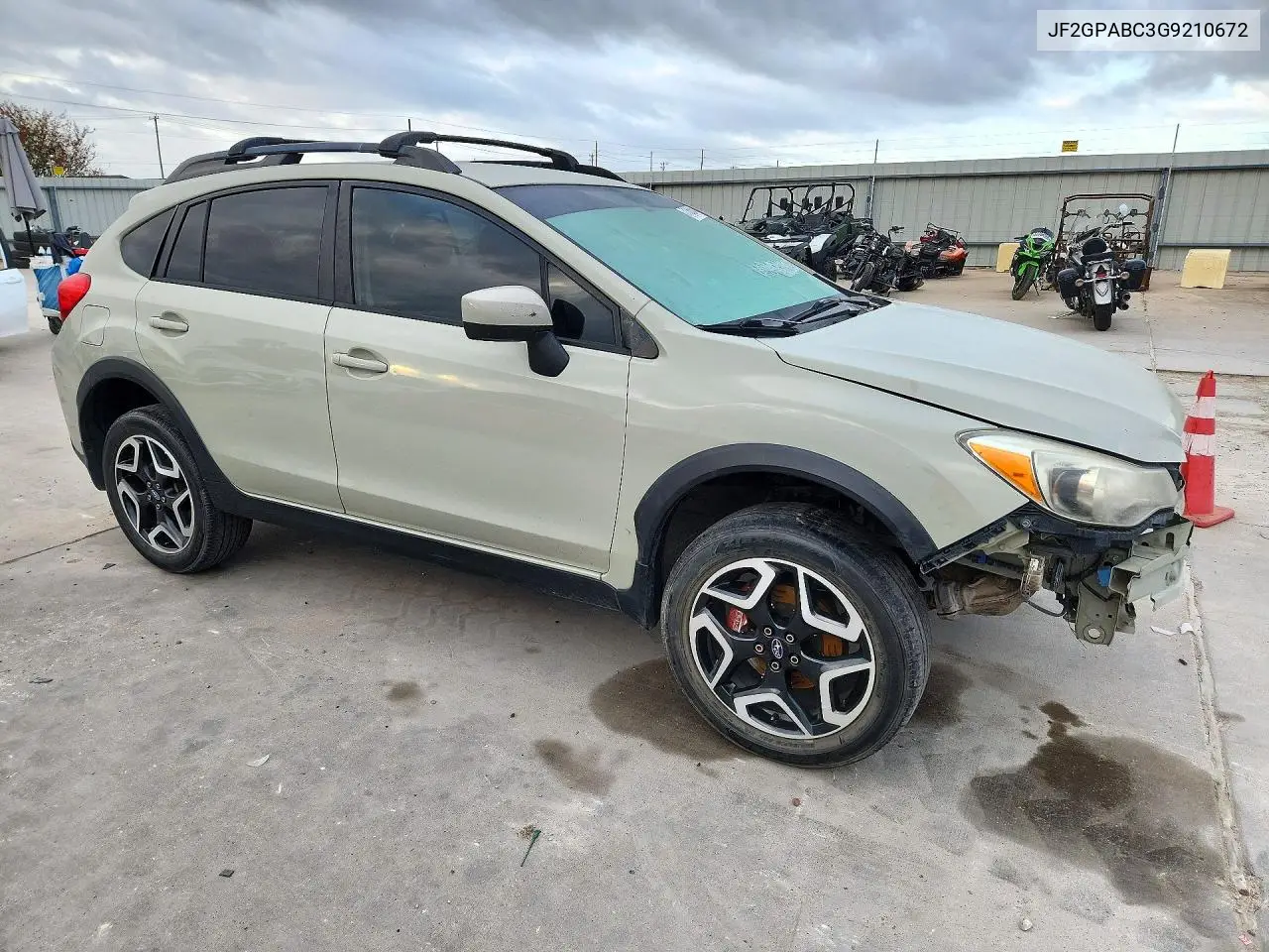 2016 SUBARU XV VIN JF2GPABC3G9210672 — фото 4