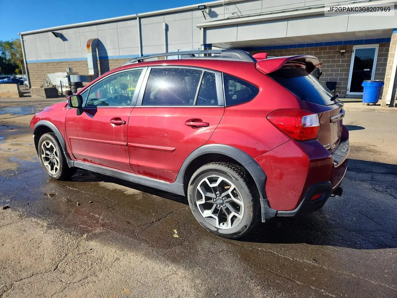 2016 SUBARU XV VIN JF2GPAKC3G8207969 — фото 2