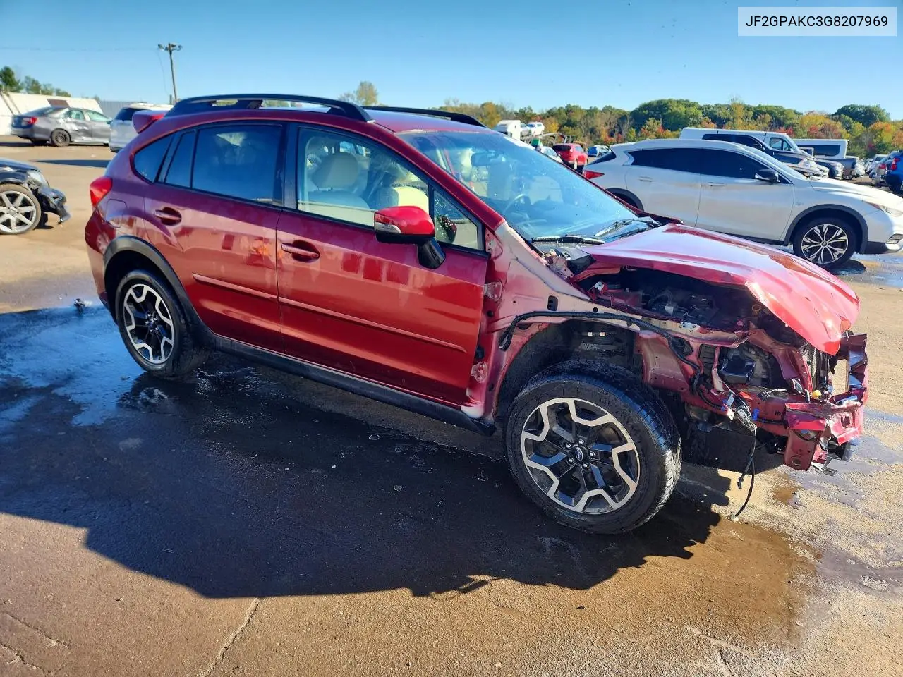 2016 SUBARU XV VIN JF2GPAKC3G8207969 — фото 4