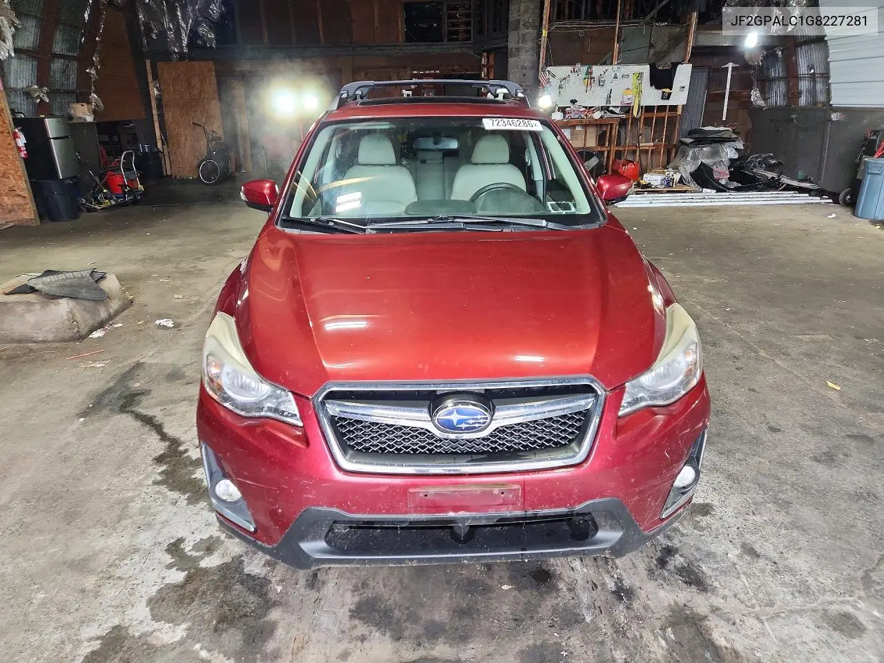 2016 SUBARU XV VIN JF2GPALC1G8227281 — фото 5