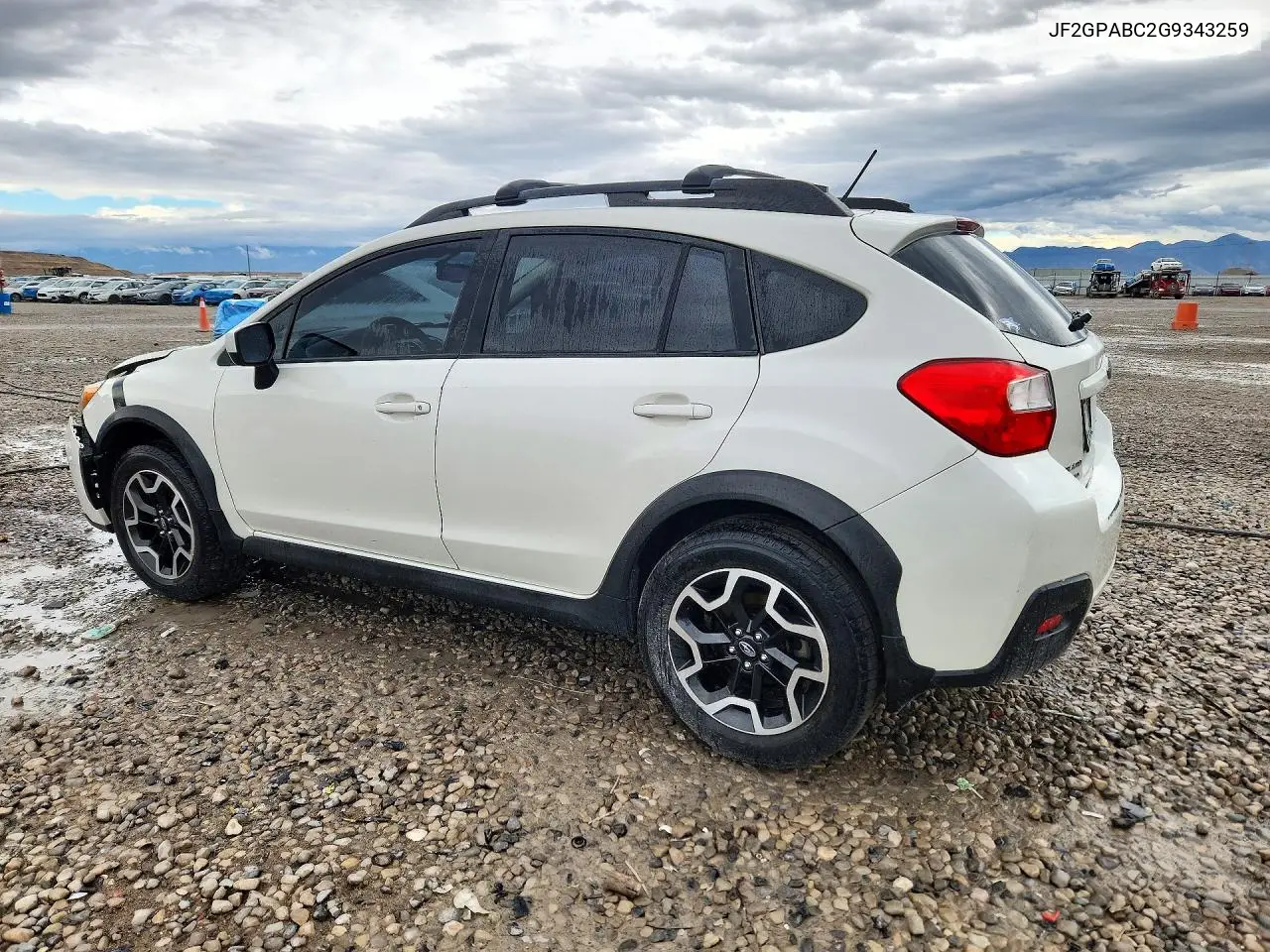 2016 SUBARU XV VIN JF2GPABC2G9343259 — фото 2