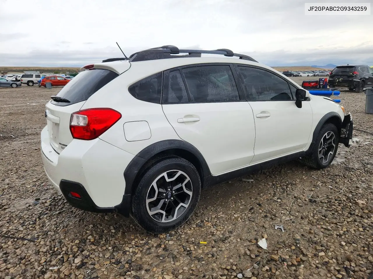 2016 SUBARU XV VIN JF2GPABC2G9343259 — фото 3