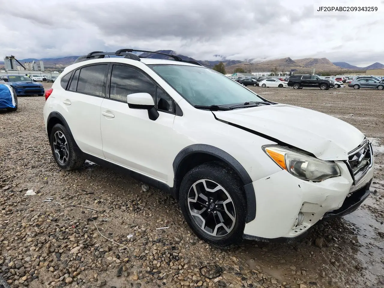 2016 SUBARU XV VIN JF2GPABC2G9343259 — фото 4