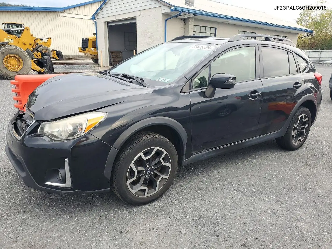 SUBARU XV 2016, VIN JF2GPALC6GH209018