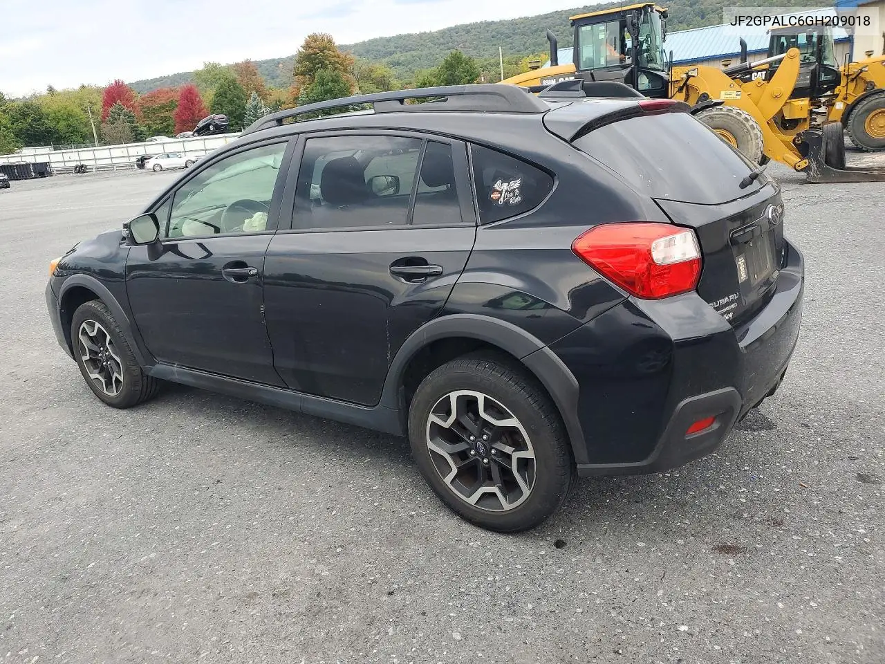 2016 SUBARU XV VIN JF2GPALC6GH209018 — фото 2