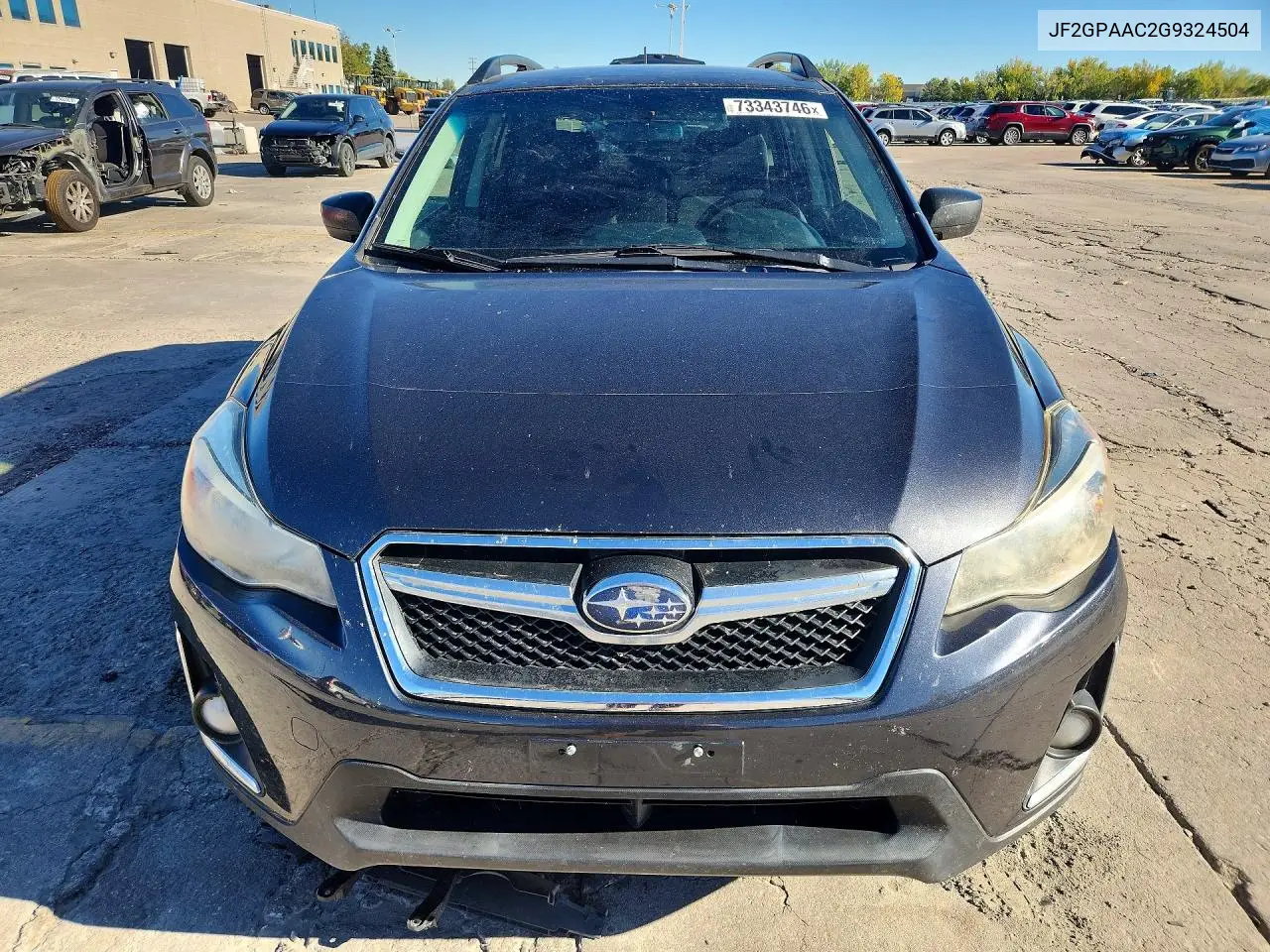 2016 SUBARU XV VIN JF2GPAAC2G9324504 — фото 5