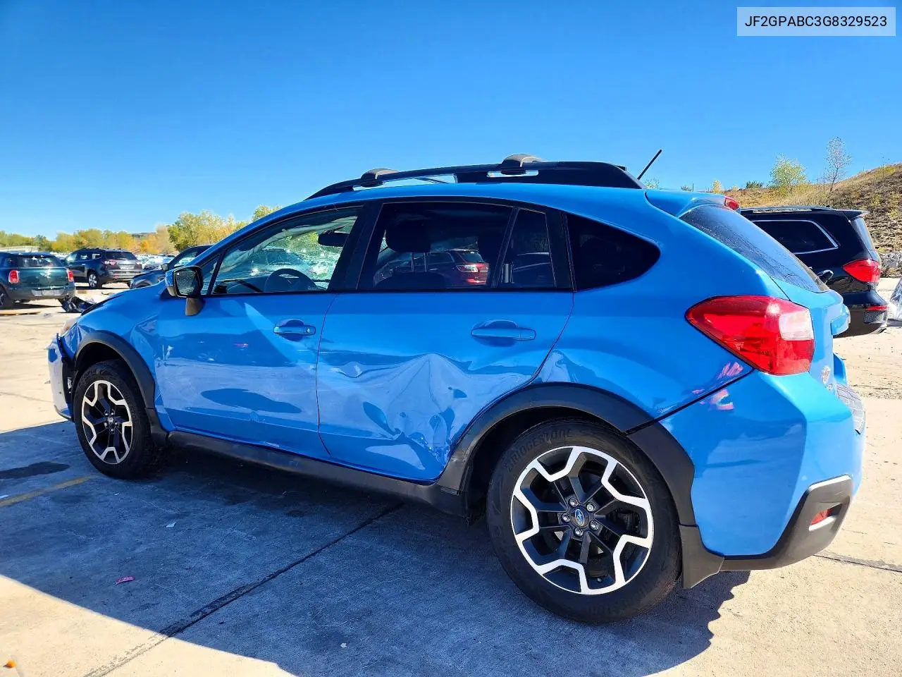 2016 SUBARU XV VIN JF2GPABC3G8329523 — фото 2