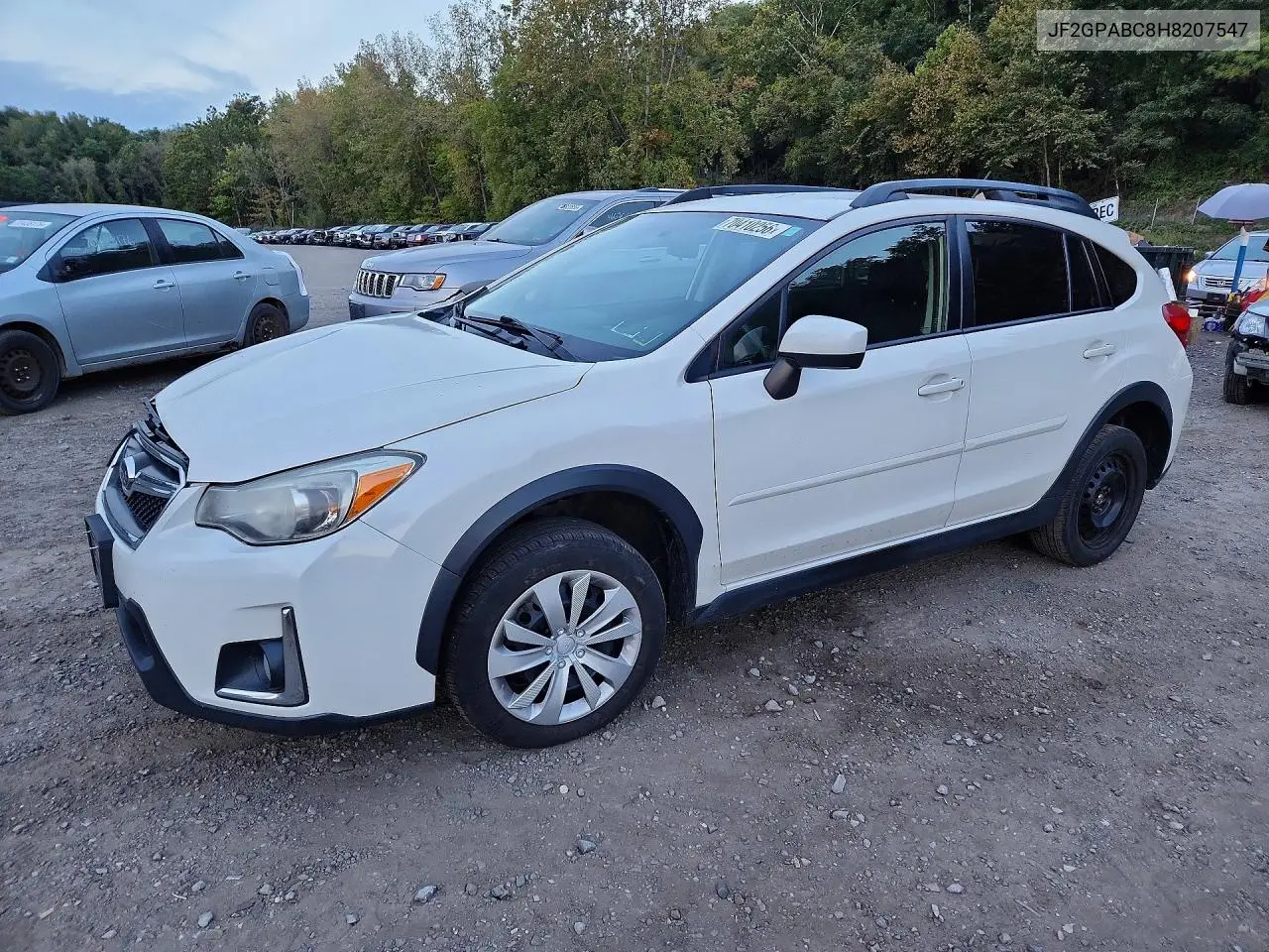 SUBARU XV 2017, VIN JF2GPABC8H8207547