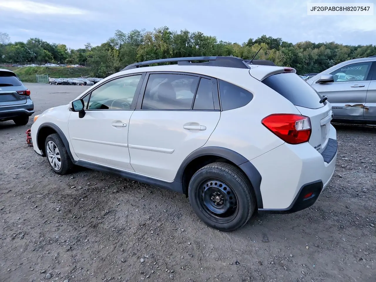 2017 SUBARU XV VIN JF2GPABC8H8207547 — фото 2