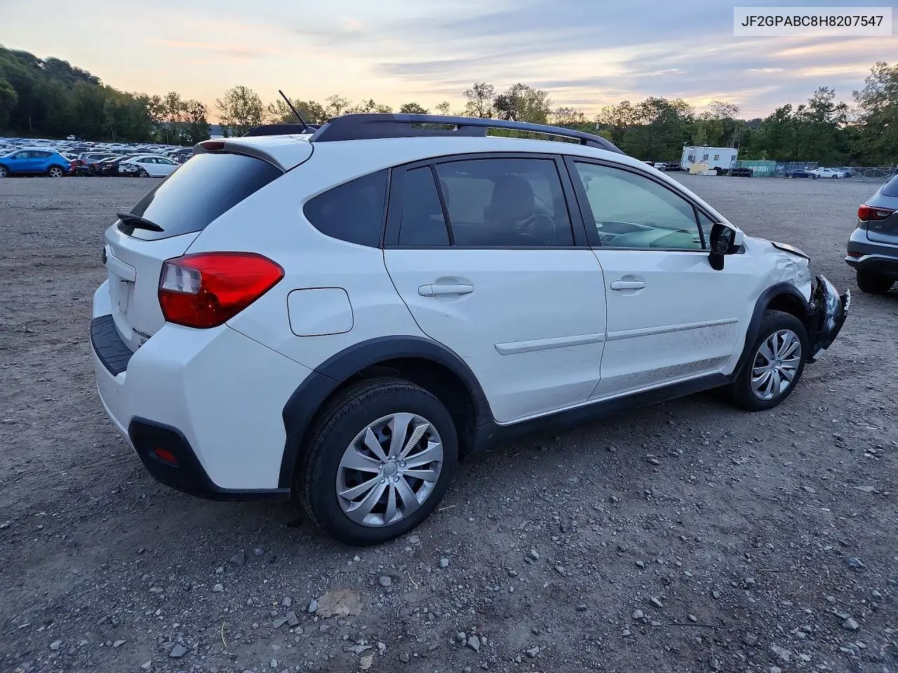 2017 SUBARU XV VIN JF2GPABC8H8207547 — фото 3