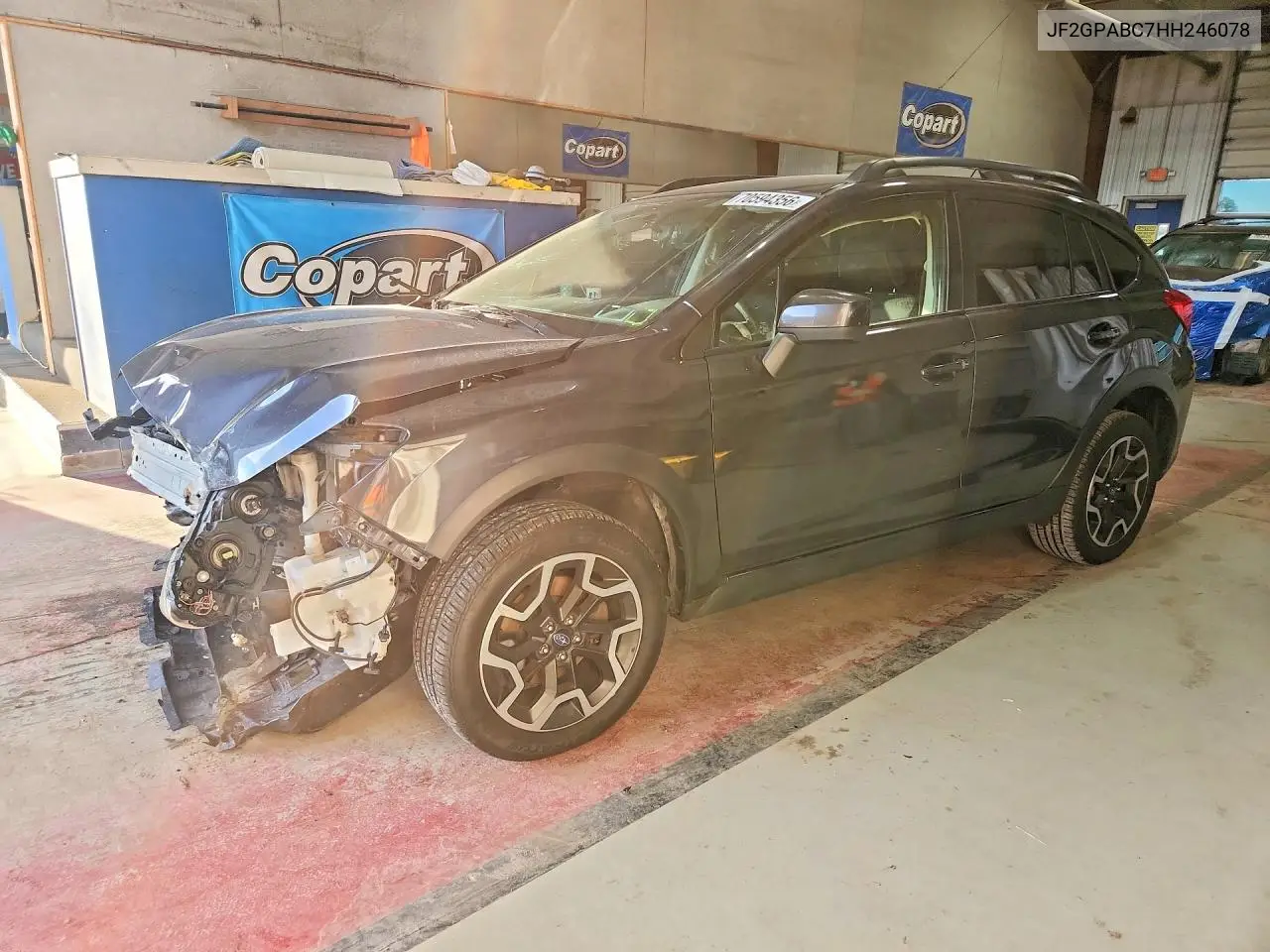 SUBARU XV 2017, VIN JF2GPABC7HH246078