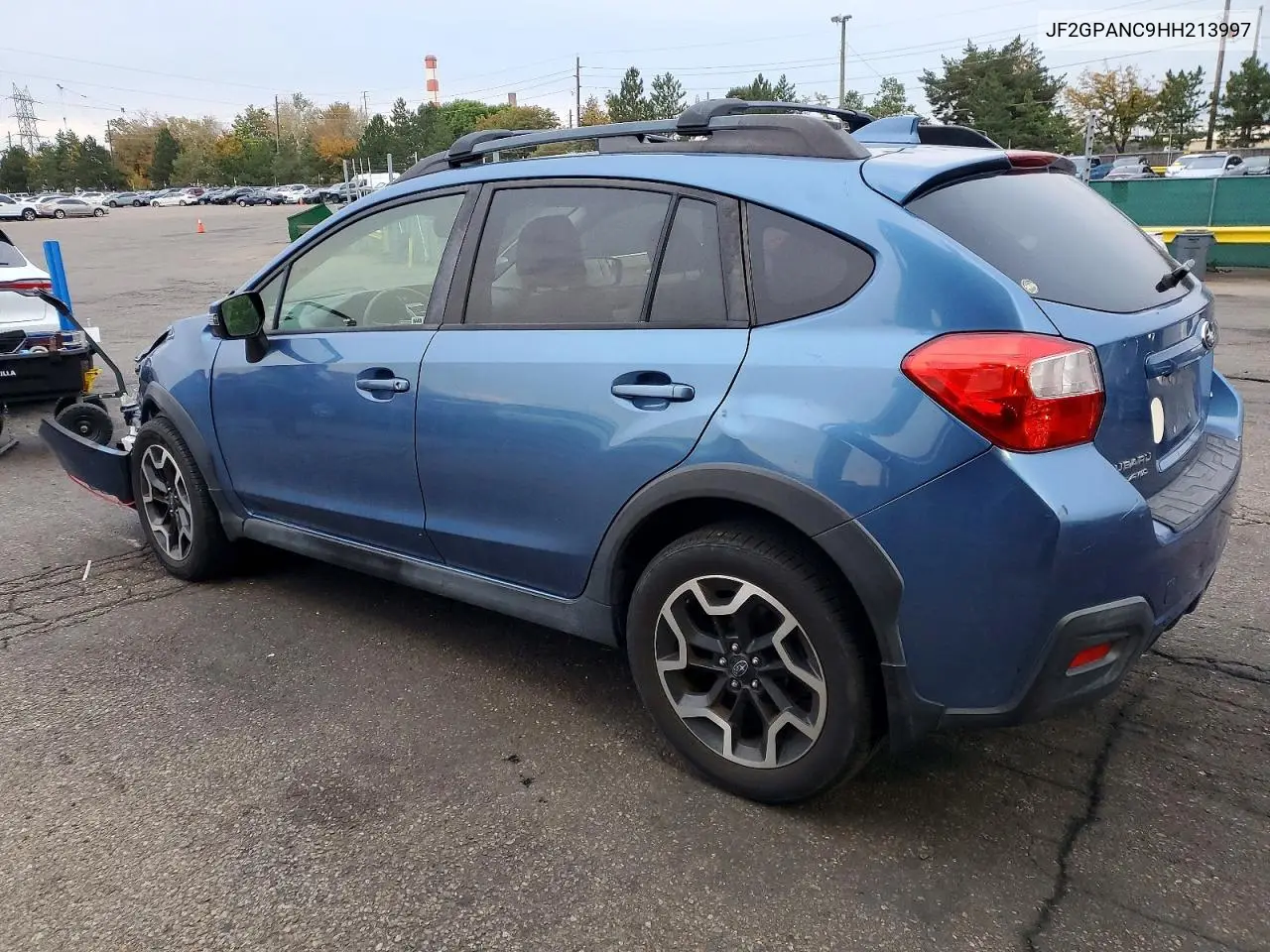 2017 SUBARU XV VIN JF2GPANC9HH213997 — фото 2