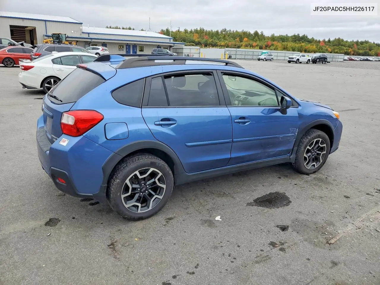 2017 SUBARU XV VIN JF2GPADC5HH226117 — фото 3