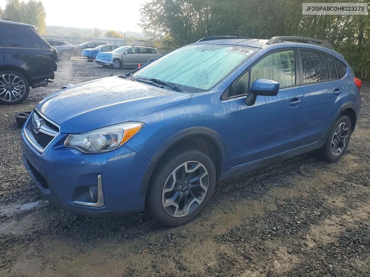 SUBARU XV 2017, VIN JF2GPABC0H8223273