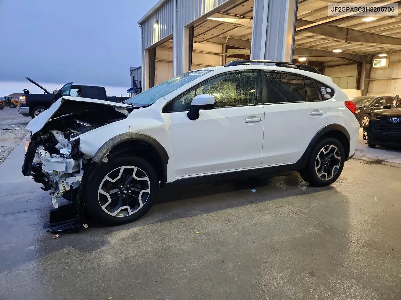 SUBARU XV 2017, VIN JF2GPABC3H8205706