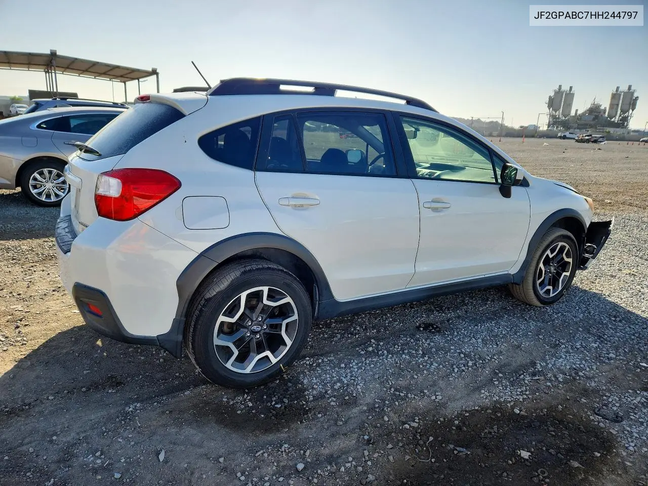 2017 SUBARU XV VIN JF2GPABC7HH244797 — фото 3