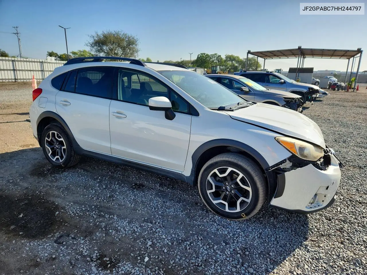 2017 SUBARU XV VIN JF2GPABC7HH244797 — фото 4