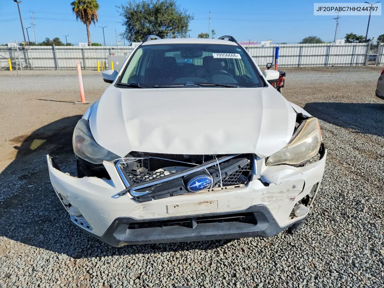 2017 SUBARU XV VIN JF2GPABC7HH244797 — фото 5