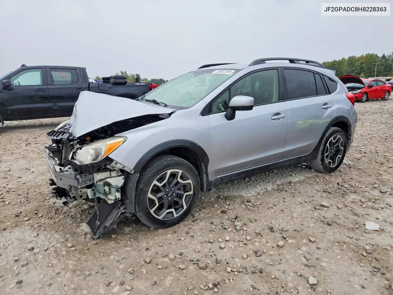 SUBARU XV 2017, VIN JF2GPADC8H8228363