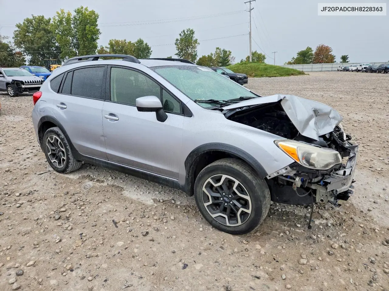 2017 SUBARU XV VIN JF2GPADC8H8228363 — фото 4