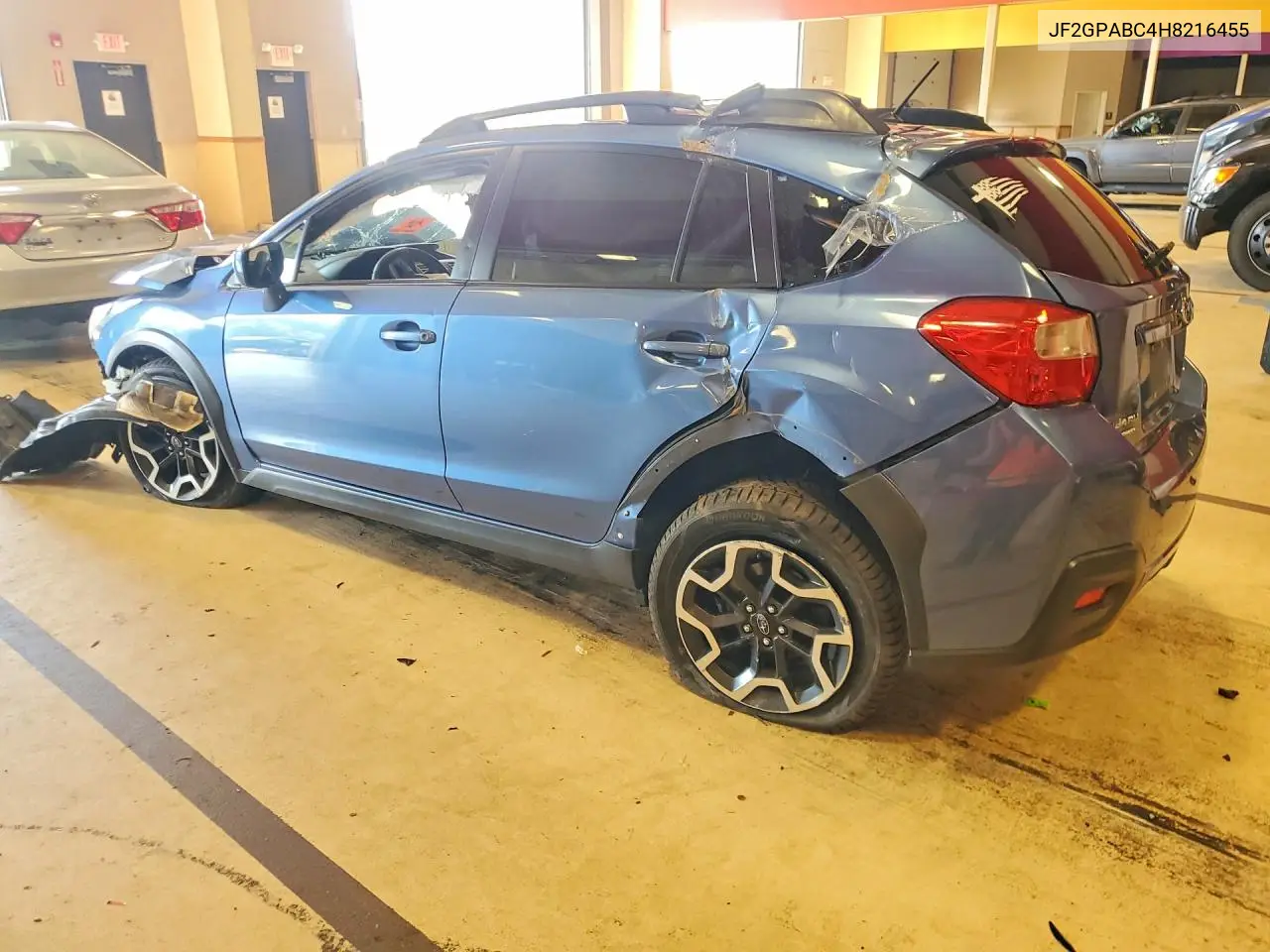 2017 SUBARU XV VIN JF2GPABC4H8216455 — фото 2