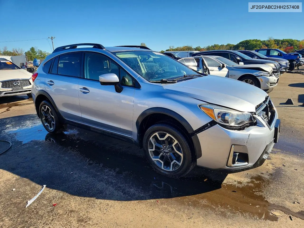 2017 SUBARU XV VIN JF2GPABC2HH257408 — фото 4