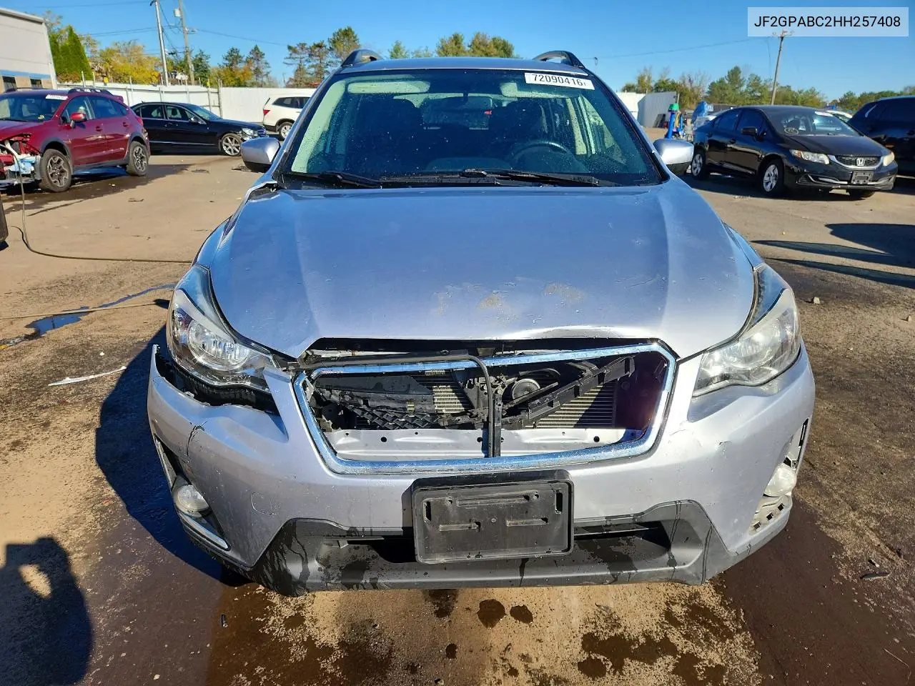 2017 SUBARU XV VIN JF2GPABC2HH257408 — фото 5