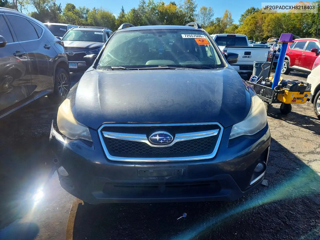 2017 SUBARU XV VIN JF2GPADCXH8218403 — фото 5
