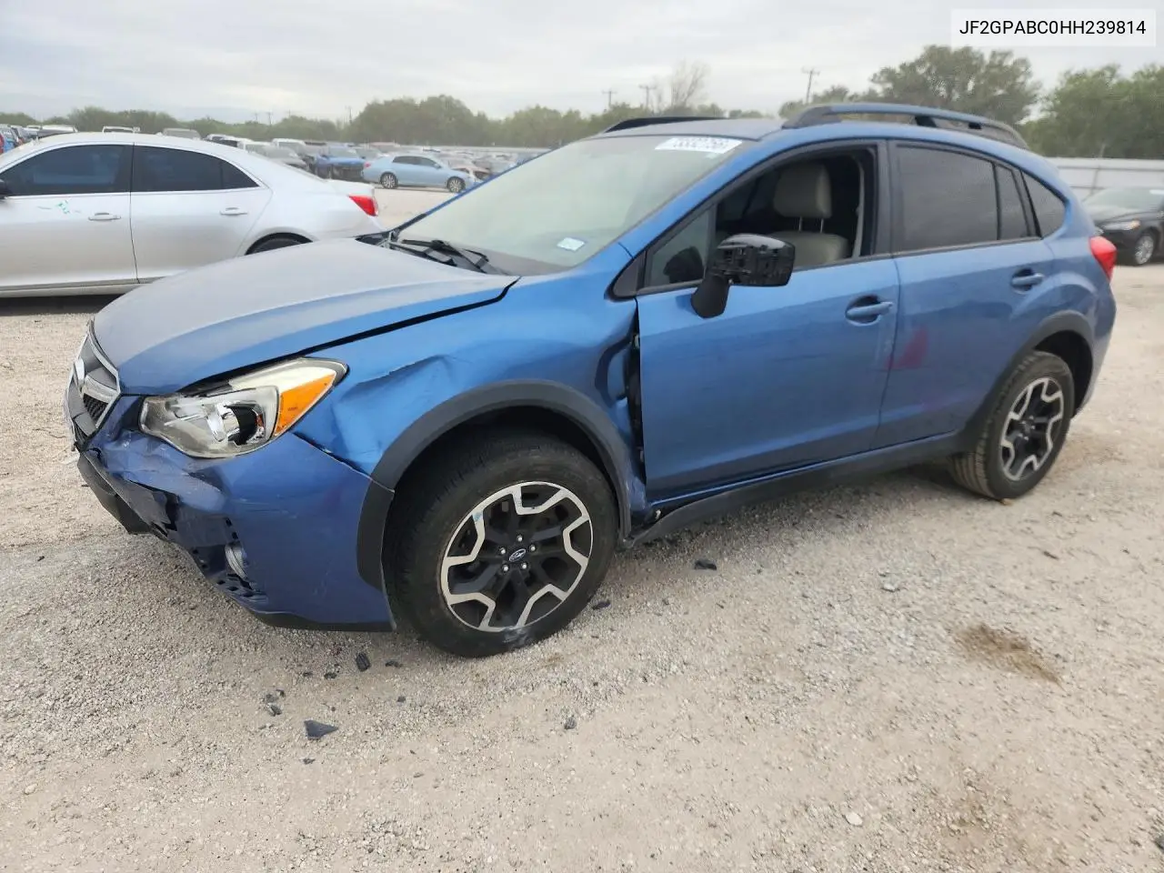 SUBARU XV 2017, VIN JF2GPABC0HH239814