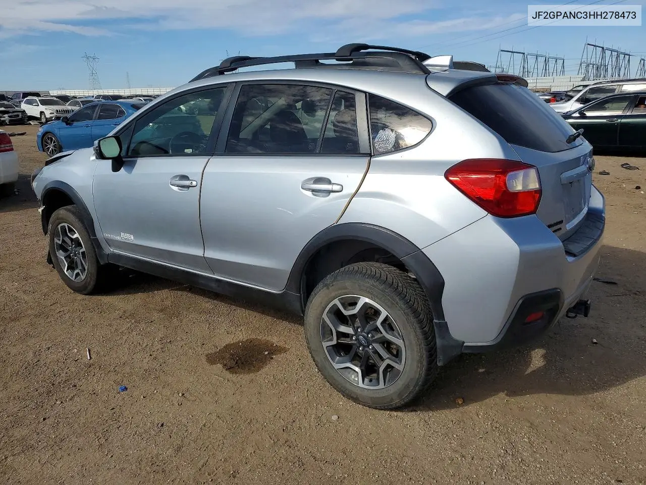 2017 SUBARU XV VIN JF2GPANC3HH278473 — фото 2