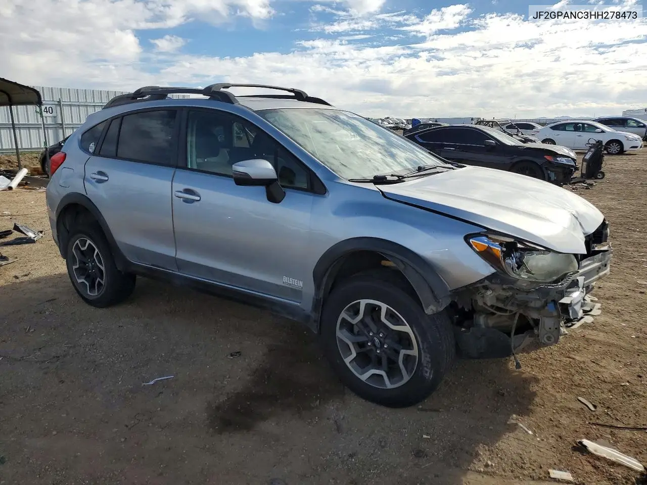 2017 SUBARU XV VIN JF2GPANC3HH278473 — фото 4
