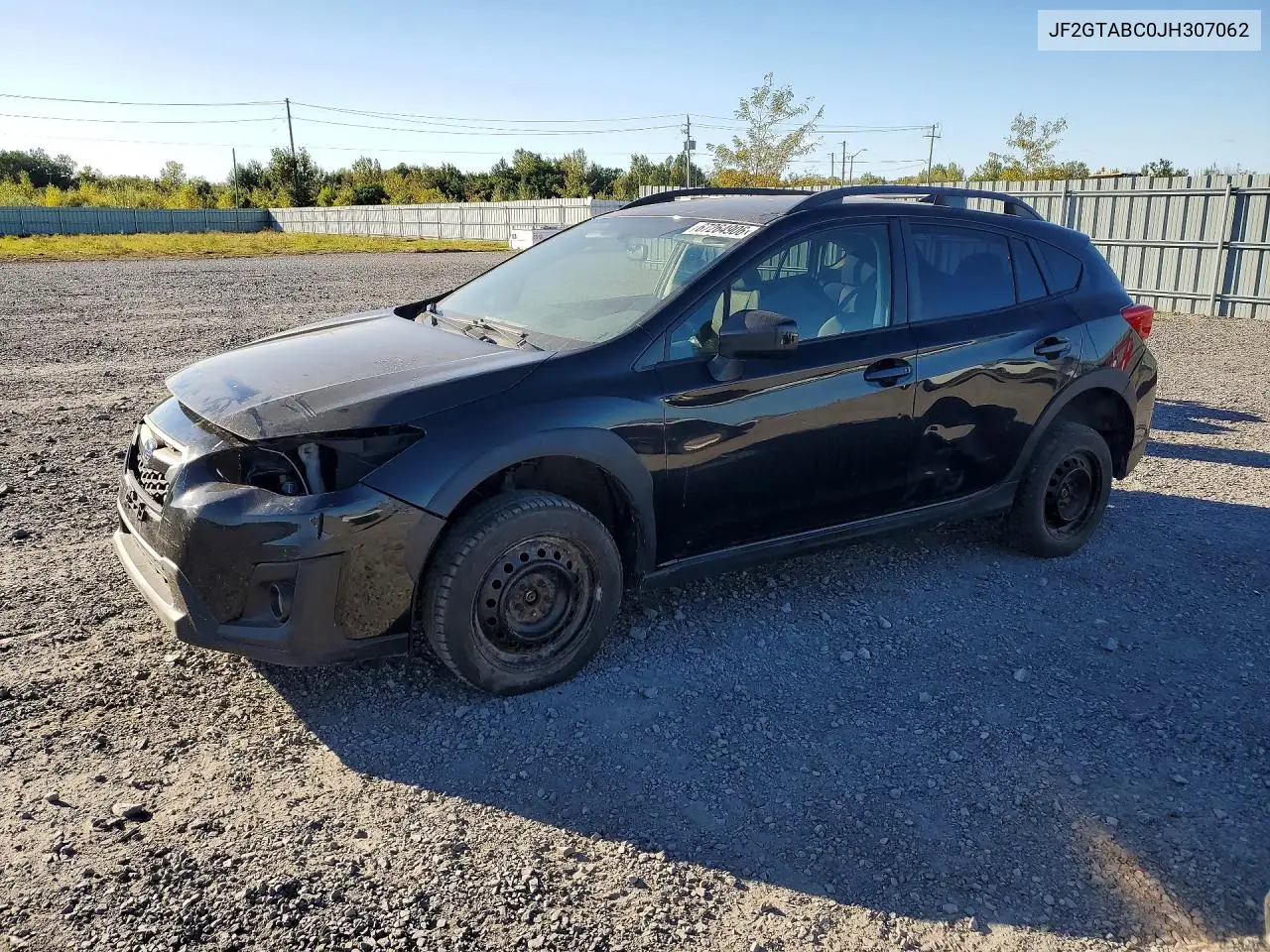 SUBARU XV 2018, VIN JF2GTABC0JH307062