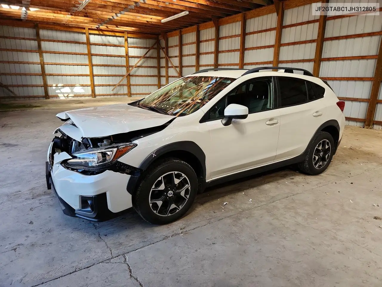SUBARU XV 2018, VIN JF2GTABC1JH312805