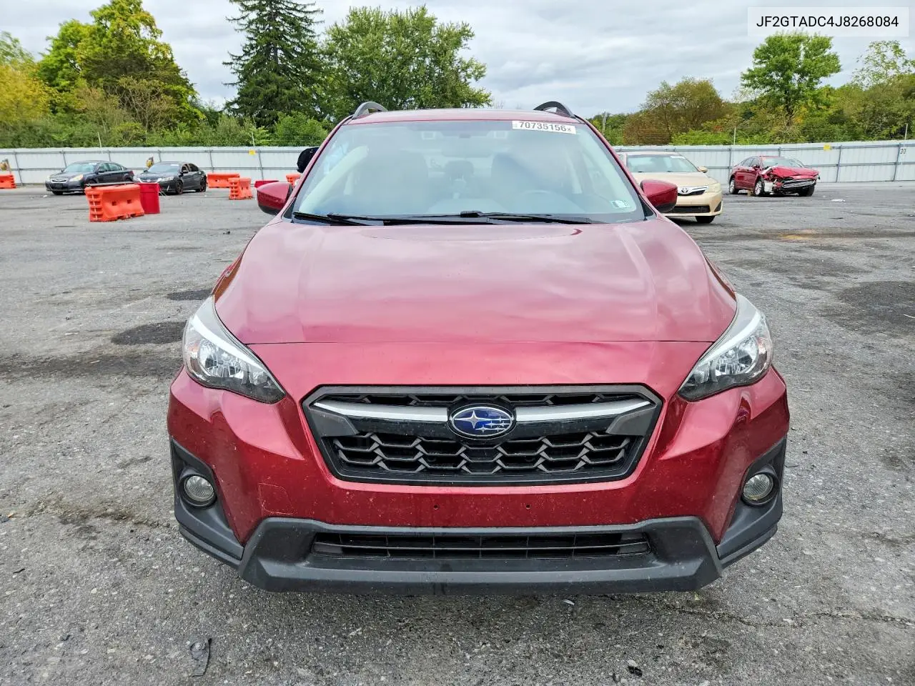 2018 SUBARU XV VIN JF2GTADC4J8268084 — фото 5