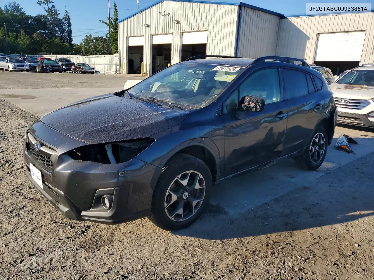 SUBARU XV 2018, VIN JF2GTABC0J9338614