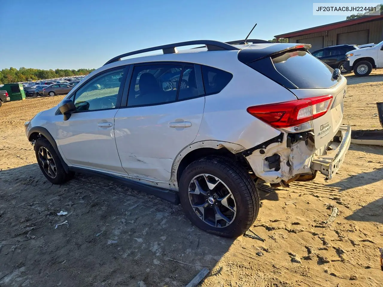 2018 SUBARU XV VIN JF2GTAAC8JH224481 — фото 2