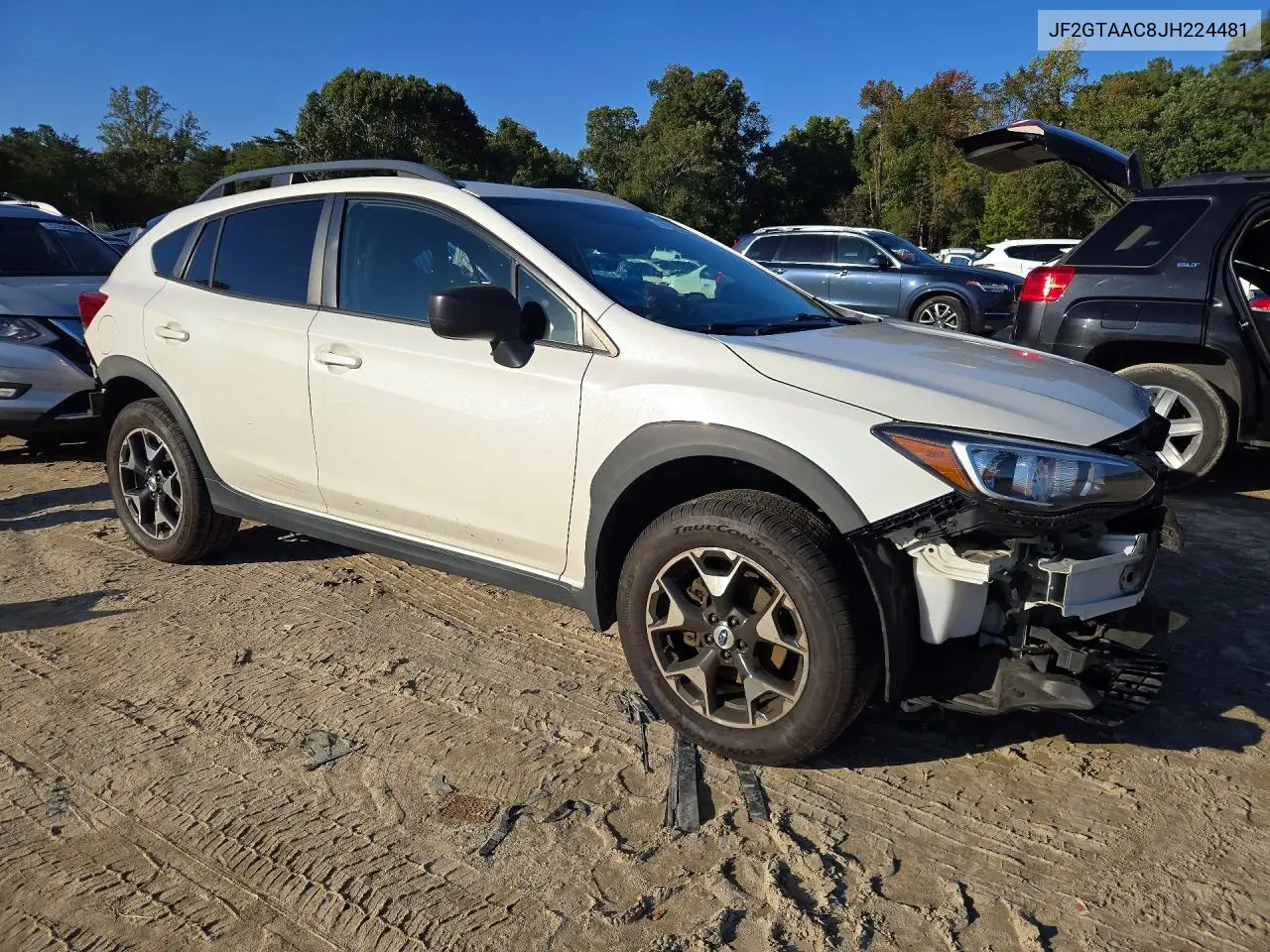 2018 SUBARU XV VIN JF2GTAAC8JH224481 — фото 4