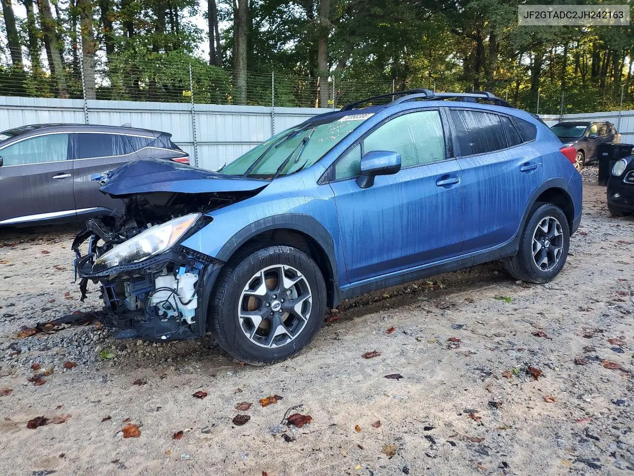 SUBARU XV 2018, VIN JF2GTADC2JH242163