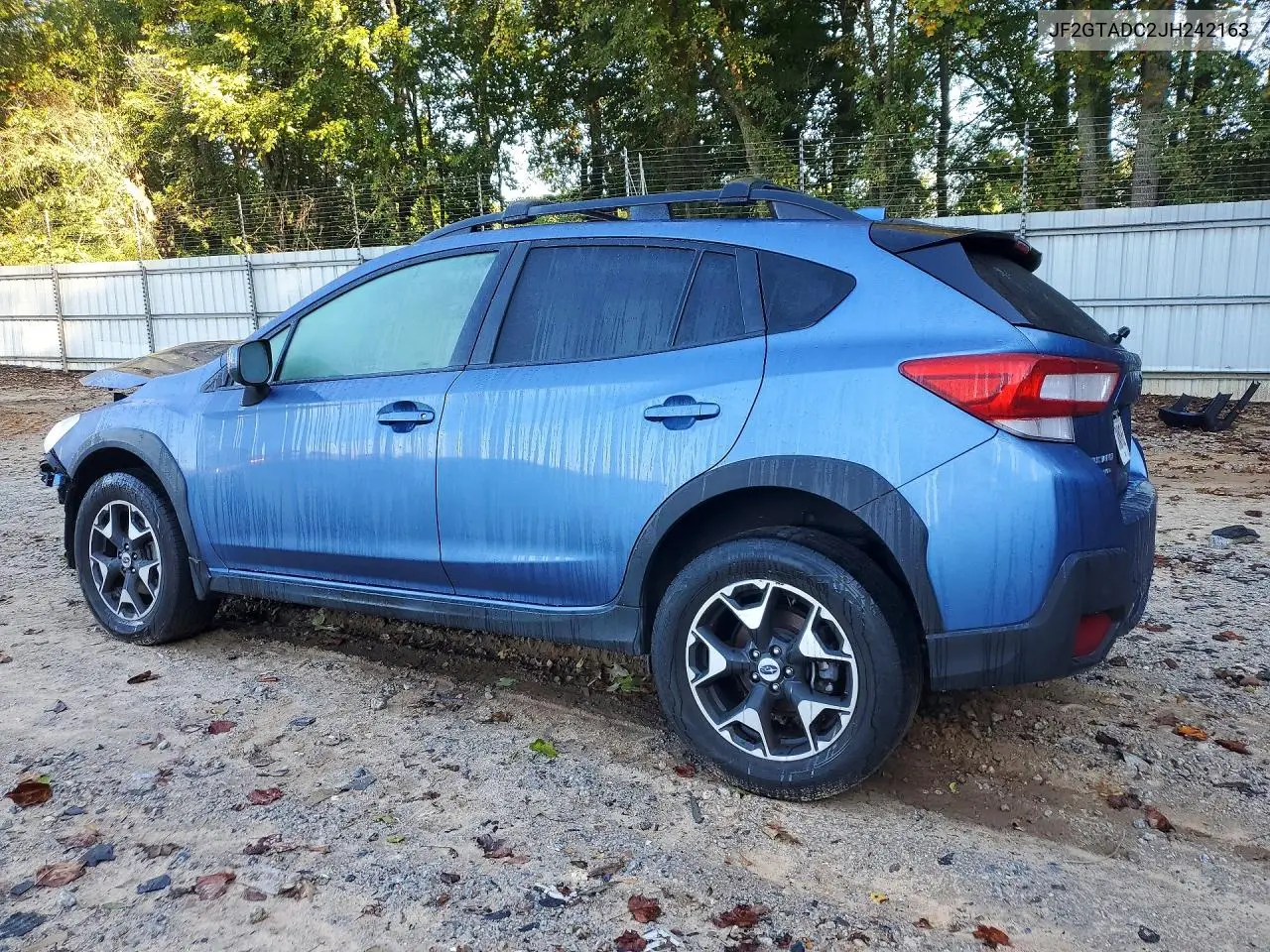 2018 SUBARU XV VIN JF2GTADC2JH242163 — фото 2