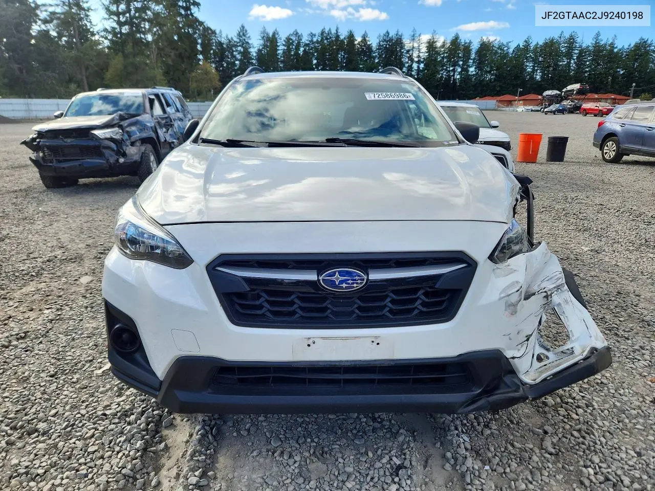 2018 SUBARU XV VIN JF2GTAAC2J9240198 — фото 5