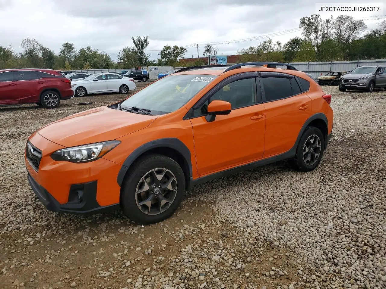 SUBARU XV 2018, VIN JF2GTACC0JH266317