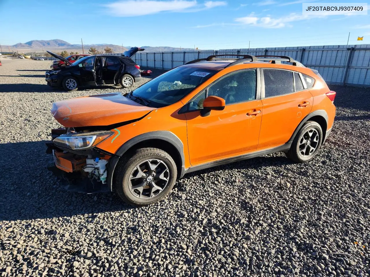 SUBARU XV 2018, VIN JF2GTABC9J9307409